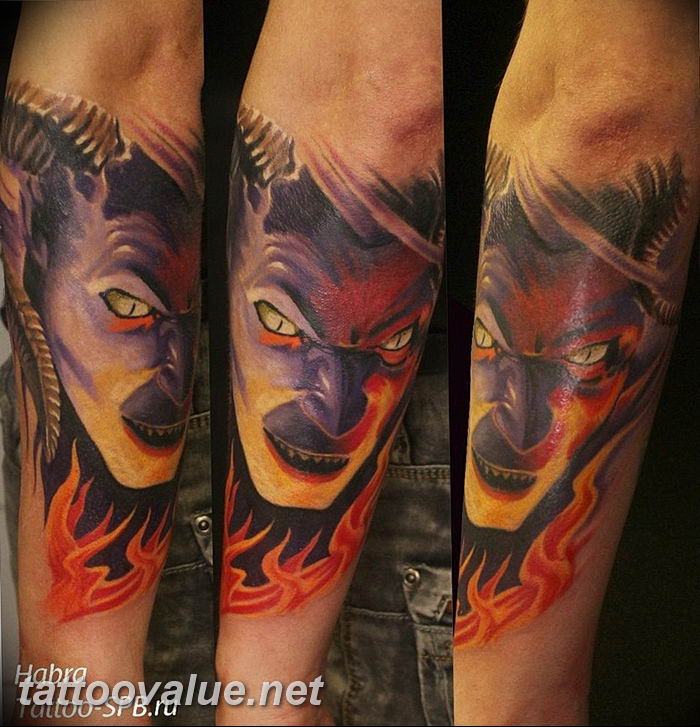 photo photo tattoo demon 05.12.2018 №230 - tattoo patterns - tattoovalue.net
